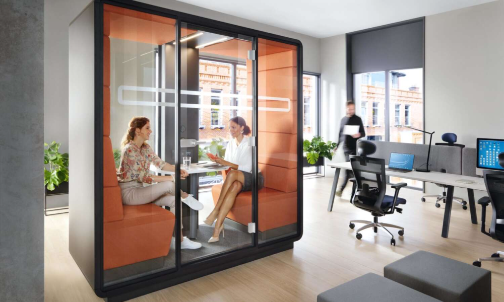 Affordable and private office pods. Source: Pinterest