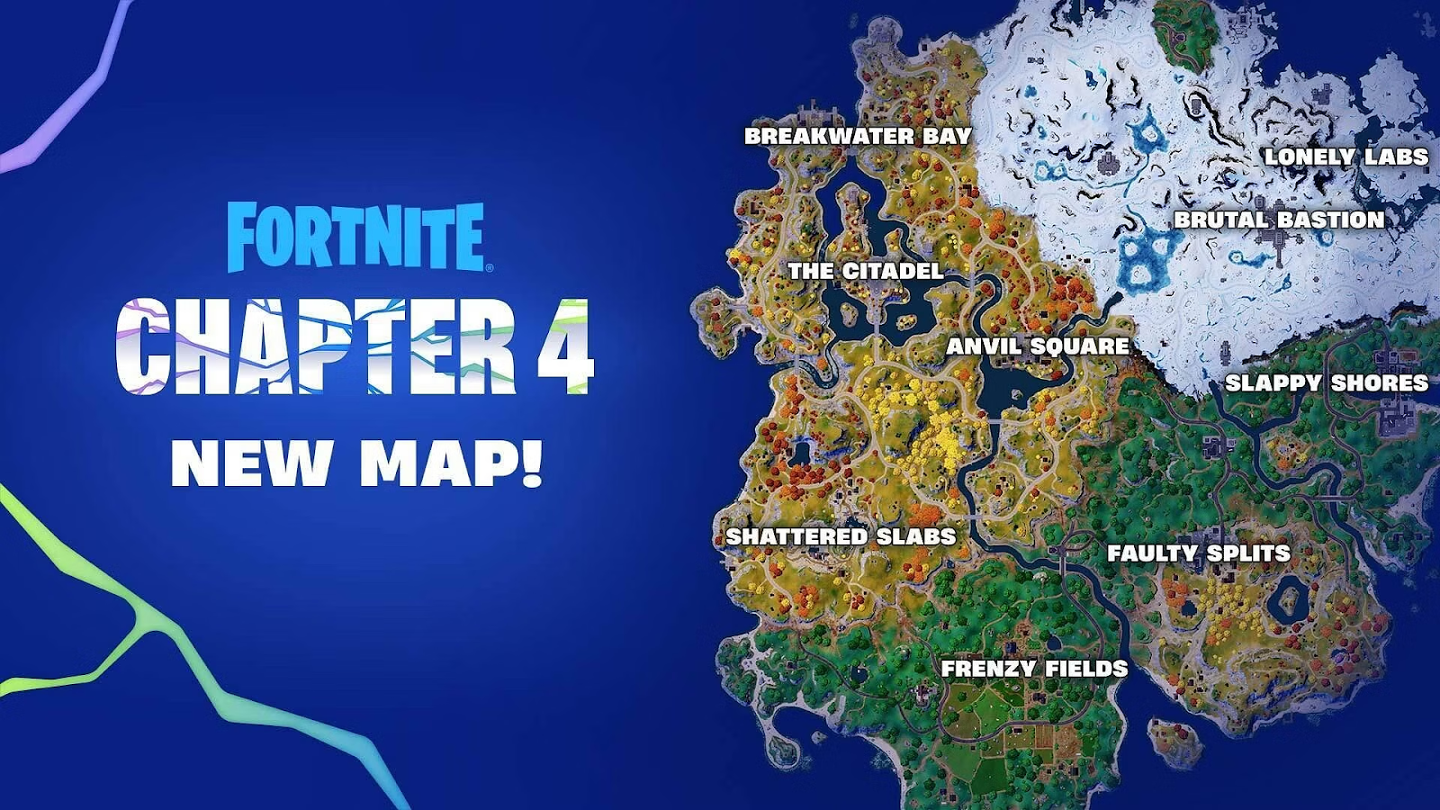 Fortnite Chapter 4 Map