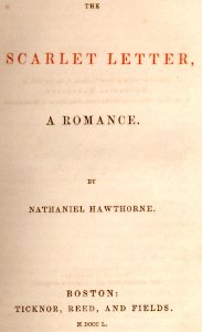 #8 — The Scarlet Letter by Nathaniel Hawthorne