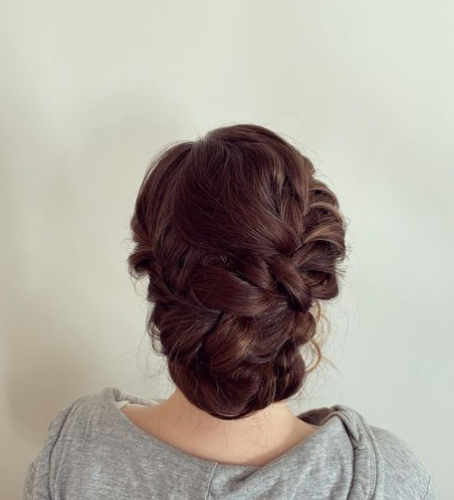 braided bun 