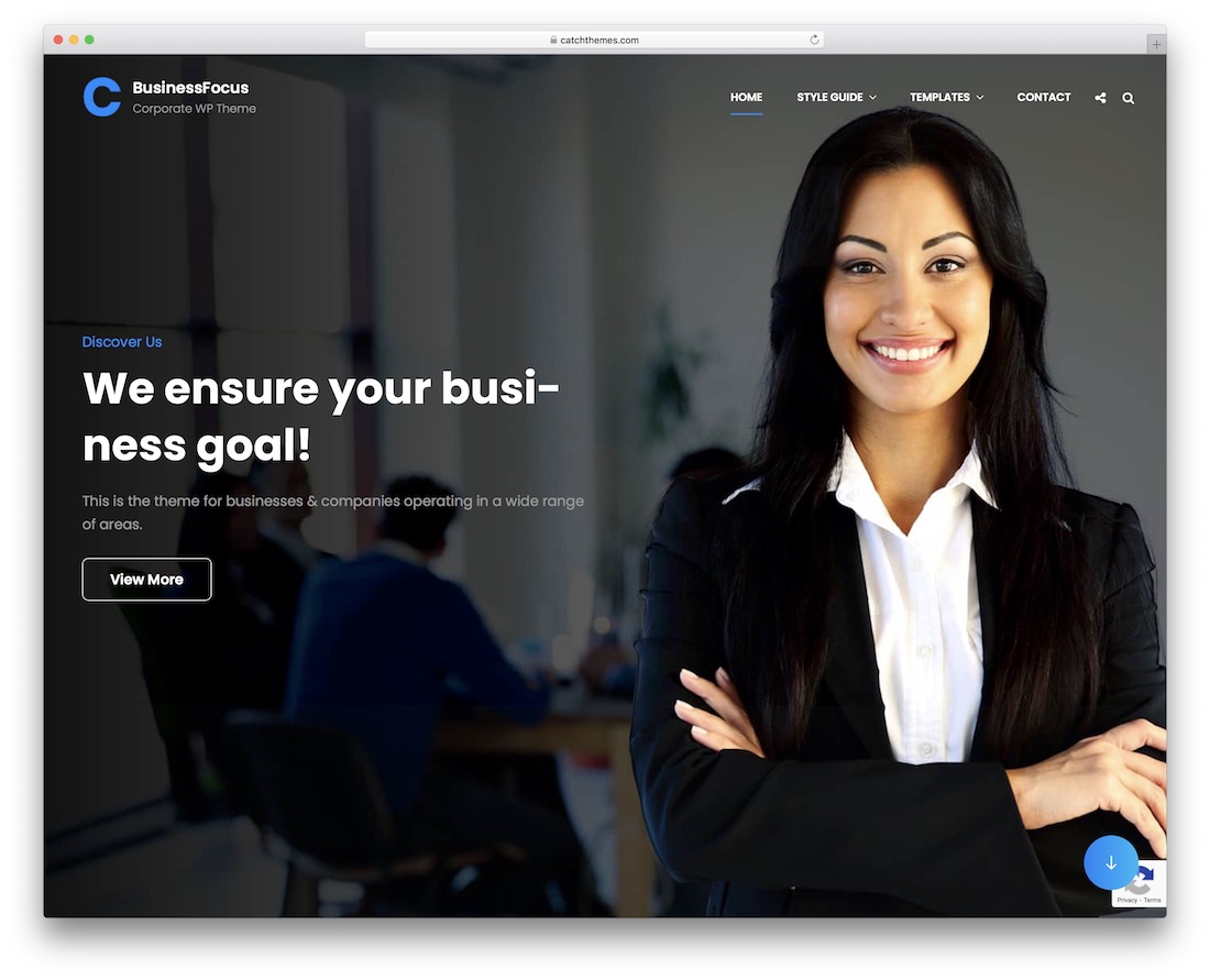 businessfocus tema empresarial gratuito de wordpress