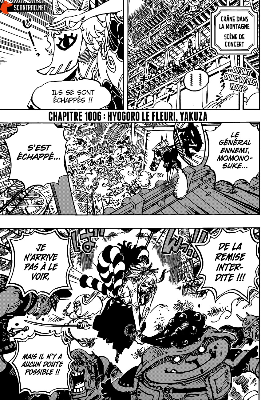One Piece Chapitre 1006 Page 3