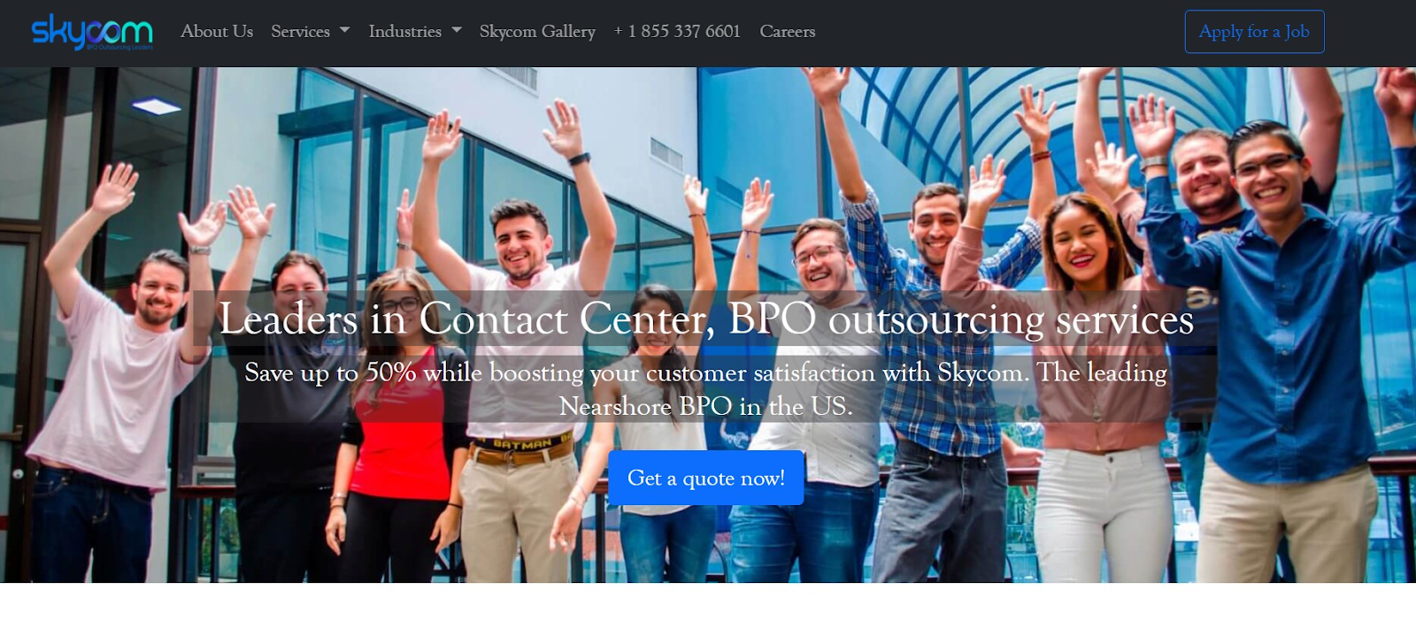 10 best customer service outsourcing company