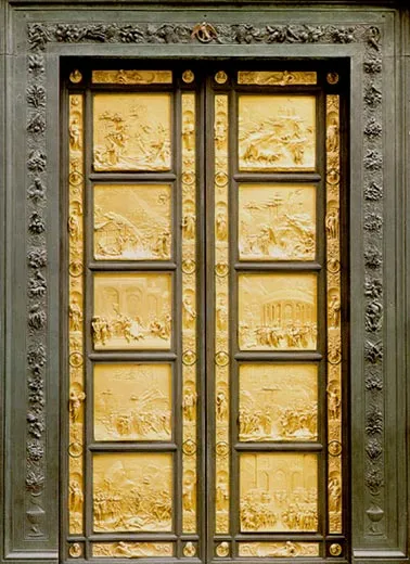 The bronze doors of Ghiberti