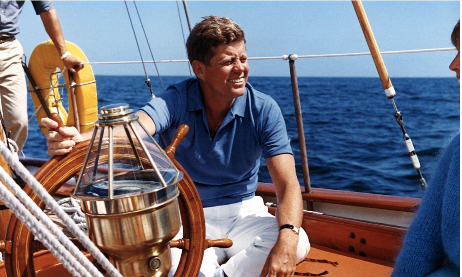Yachting - the boats of John Fitzgerald Kennedy, president, sailor and  skipper! - Yachting Art Magazine