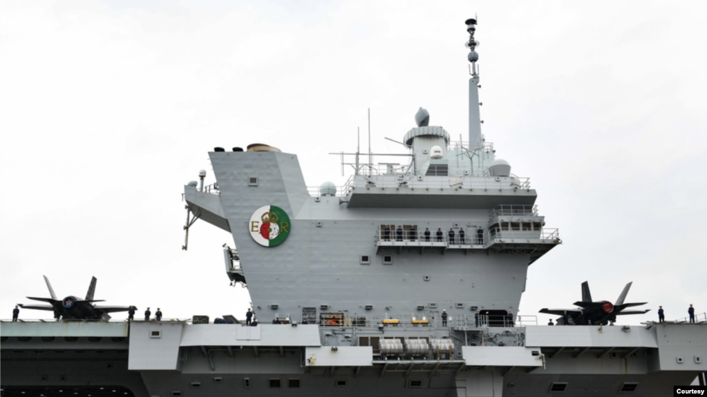 μϰĺĸ֮һӢʼҺɯŮţHMS Queen ElizabethĸӢʼҺƬ