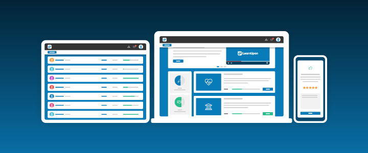 responsive design learning management system