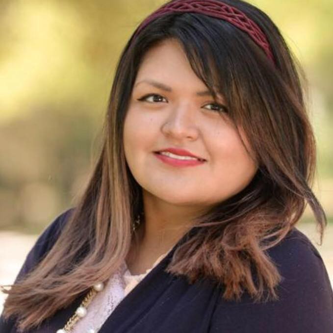 Headshot of woman, Brenda Martinez, M.A.