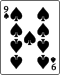 Playing card spade 9.svg