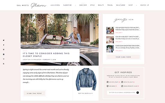 Gal Meets Glam - um blog de moda top