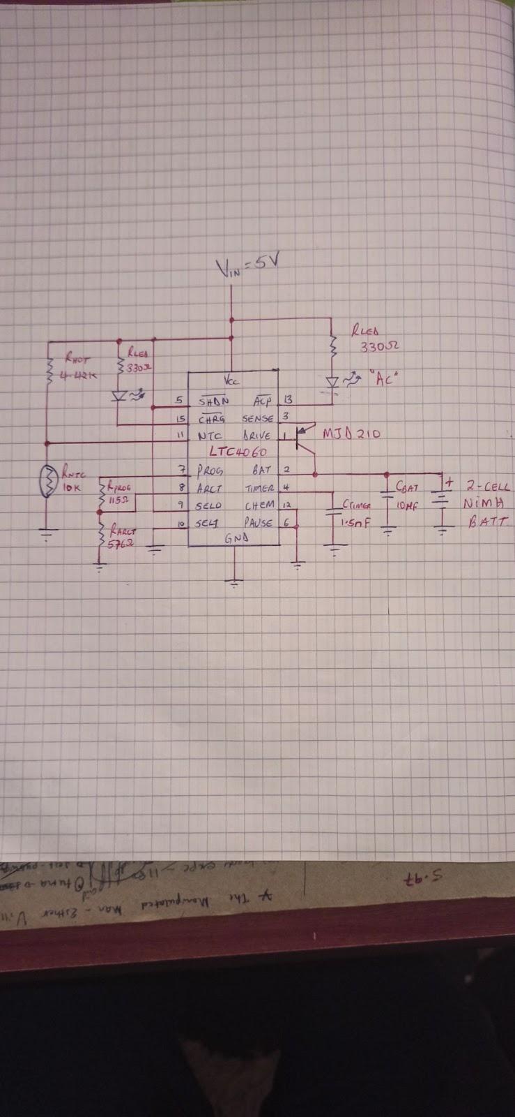A simple NiMH circuit diagram