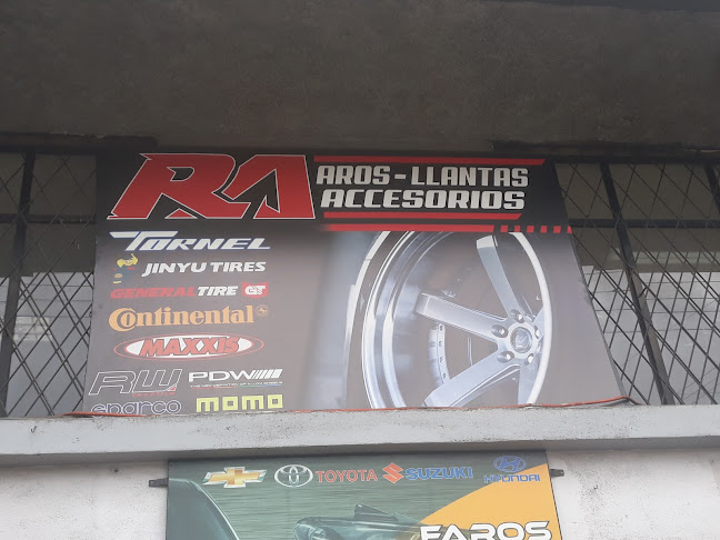 RA Aros-llantas Accesorios - Tienda de neumáticos