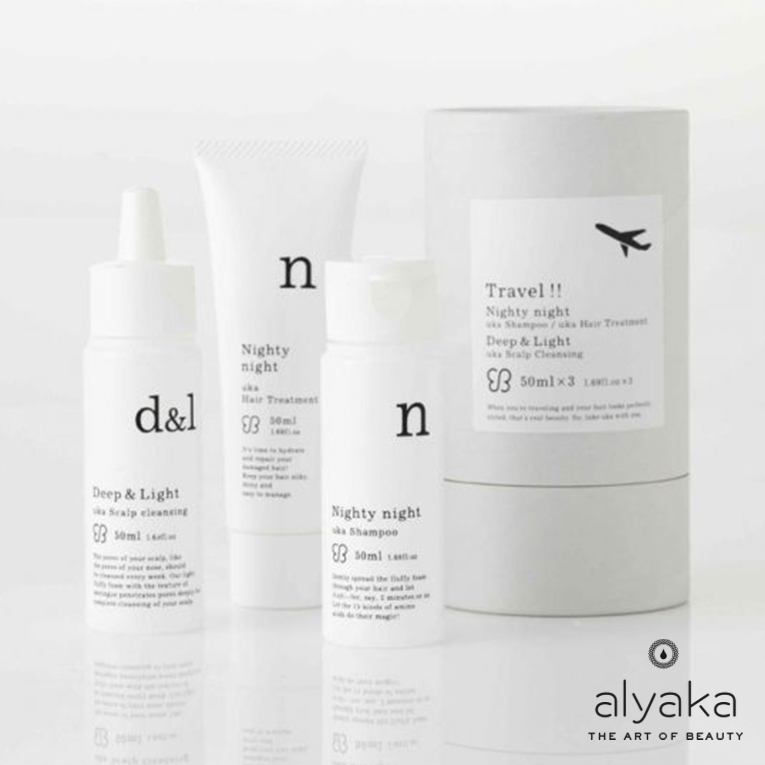 Uka Travel Nighty Night Haircare Set