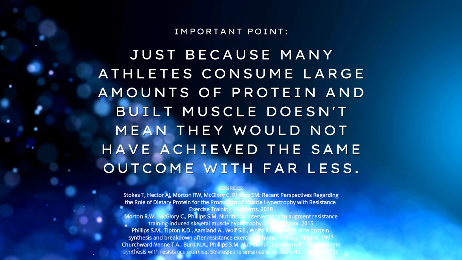 You can achieve amazing results without having an extremely high protein consumption