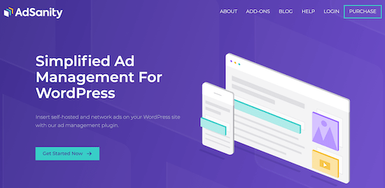 Plugin WordPress AdSanity