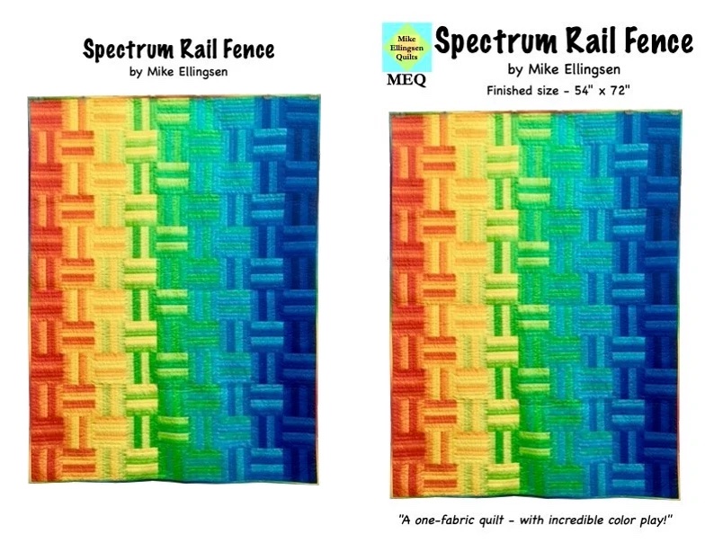 Spectrum Rail Fence Pattern