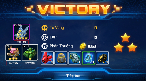 nang level tank trong game BangBang Mobile