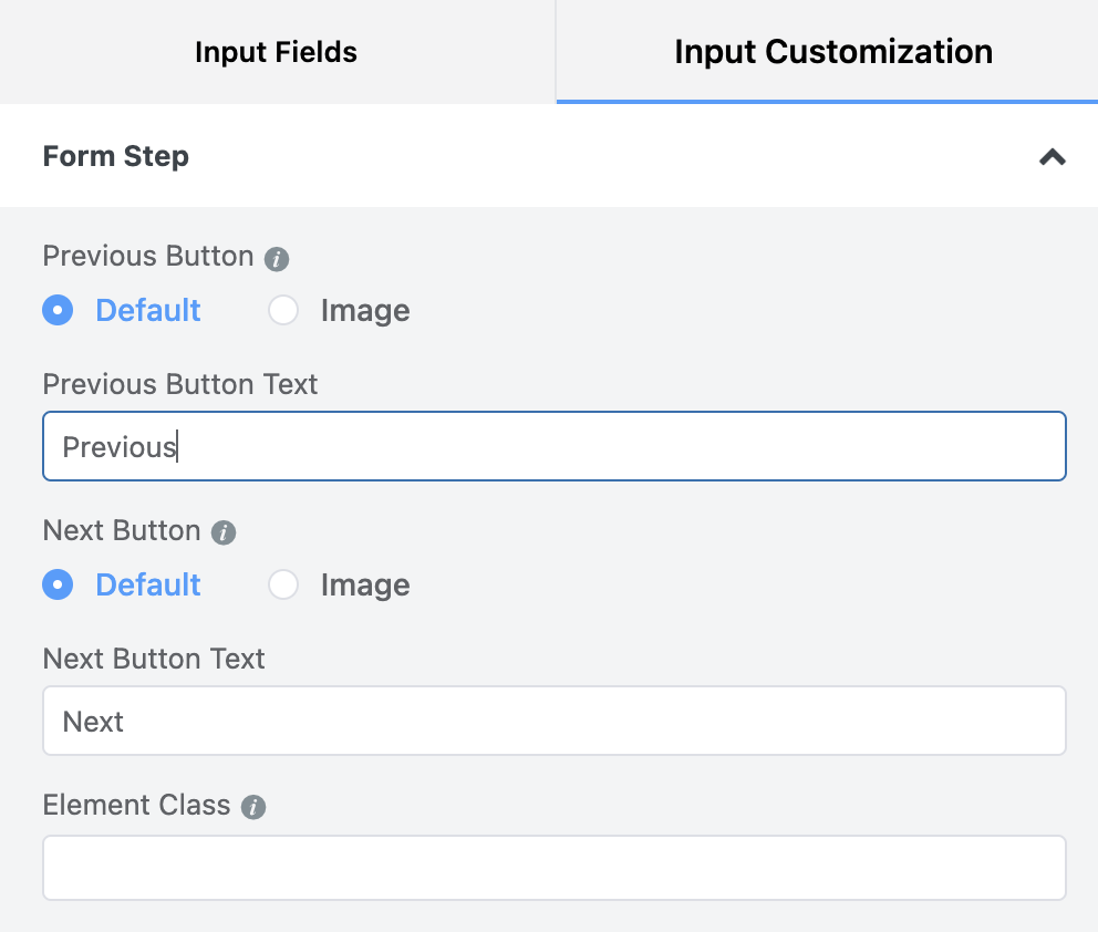 multi-step form with progress bar