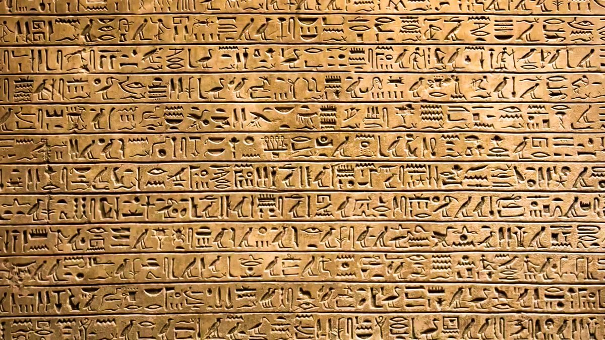 Segment of Khnumhotep II's funerary inscription. Source: Twitter