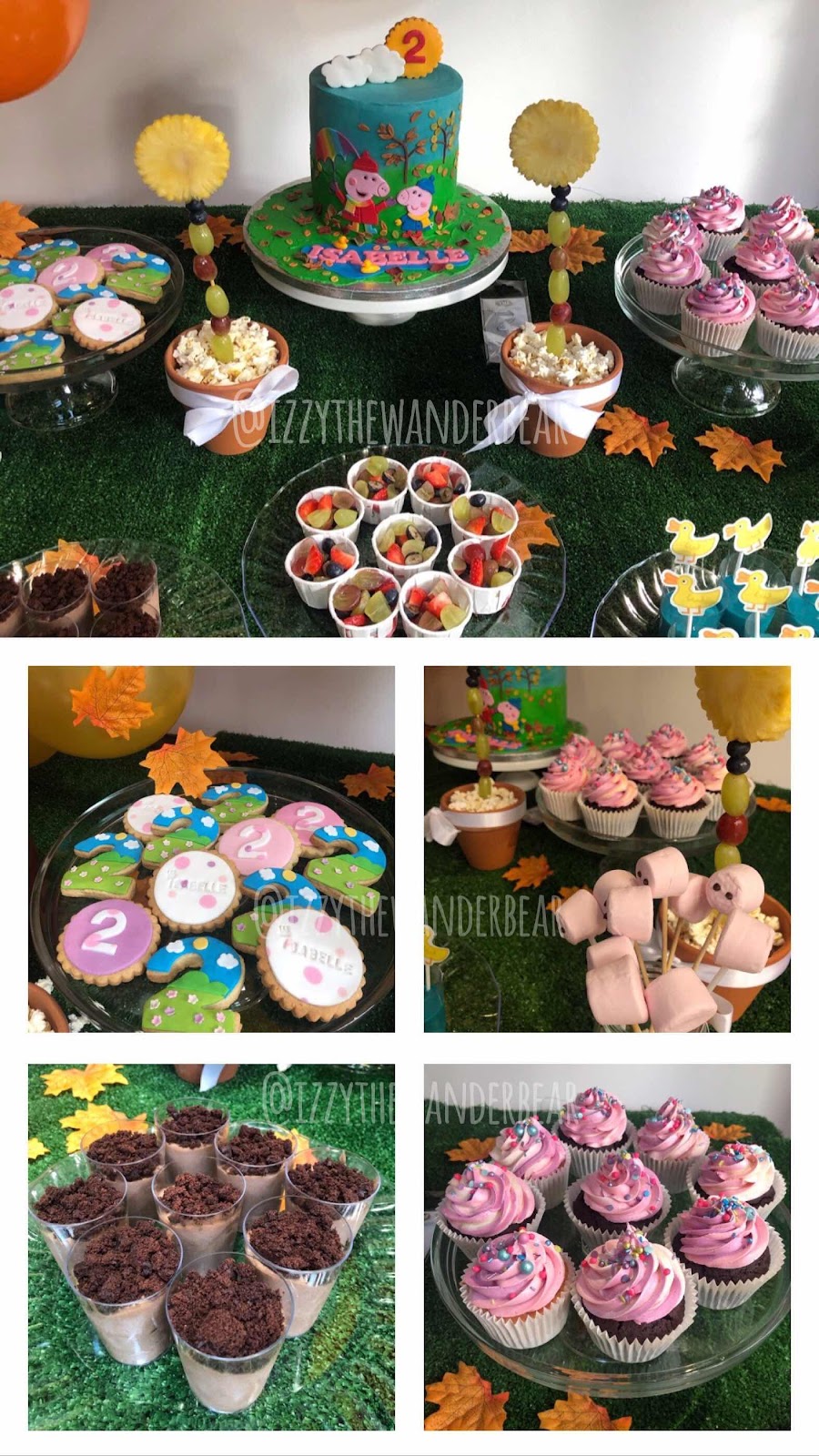 Izzy’s Autumnal Peppa Pig Birthday