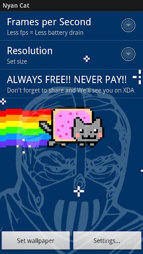 Pop Tart Cat Live Wallpaper apk