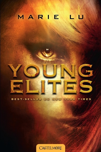 Première de couverture du roman young elites