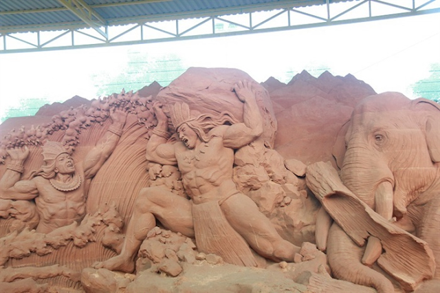 Công viên tượng cát Forgotten Land - Phan Thiết