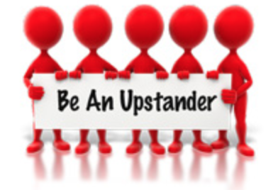Be An Upstander graphic