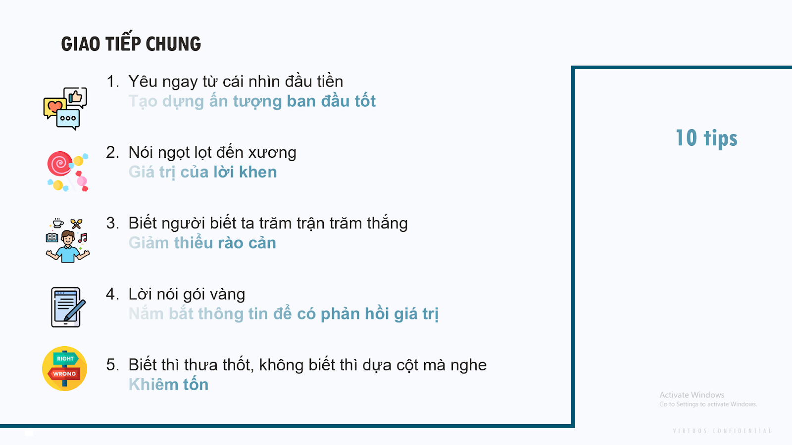 Mở khóa bí kíp giao tiếp thành công: Lời nói phải có giá trị, nói câu nào “ăn tiền” câu nấy!