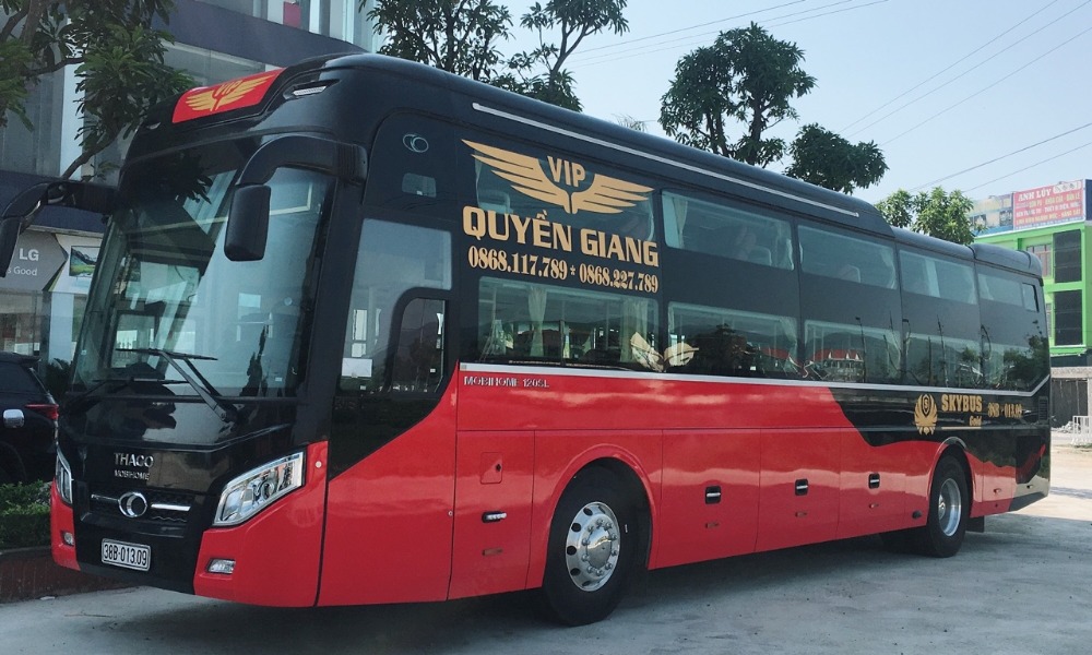 Xe Quyền Giang từ Hà Nội đi Quảng Bình
