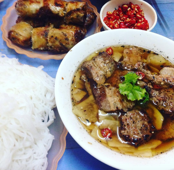 Bún chả Đắc Kim (số 1 Hàng Mành)