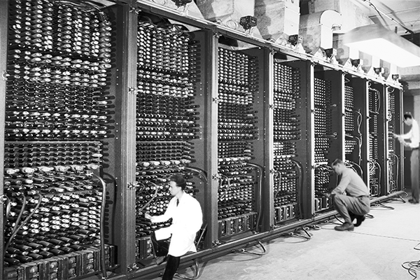 Computers in a server room