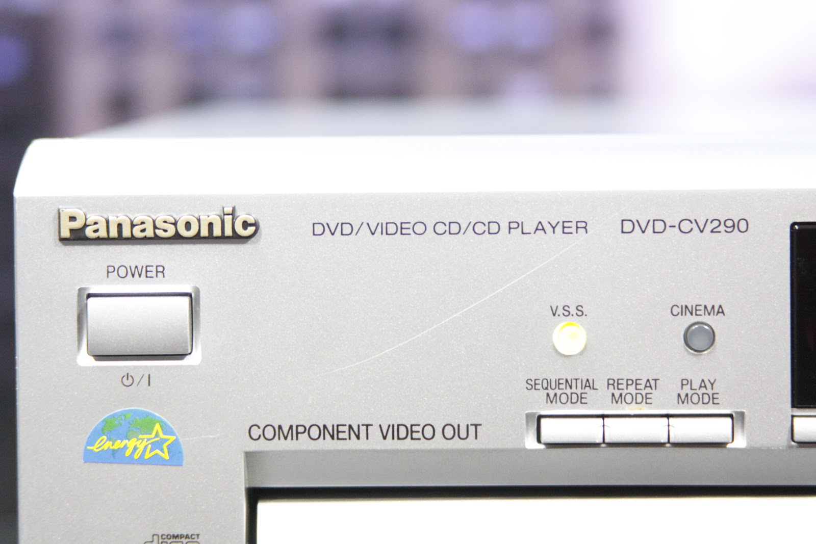 Panasonic DVD-CV290 5 Disc DVD CD Player Dolby Digital | eBay