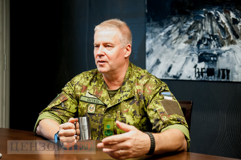 Командир Союза обороны Эстонии (Кайтселийт) бригадный генерал Рихо Юхтеги: Ваши войска сделали большой шаг вперед 08