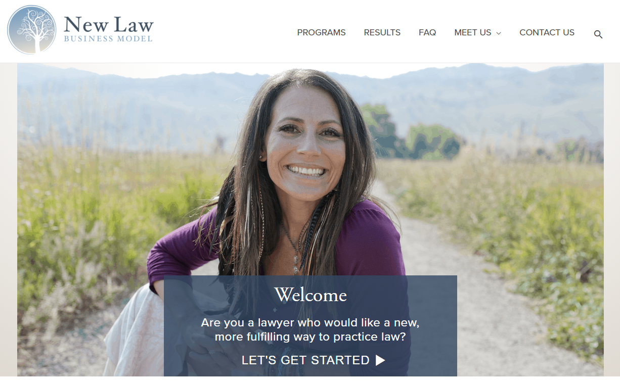 New Law Business Model Screenshot