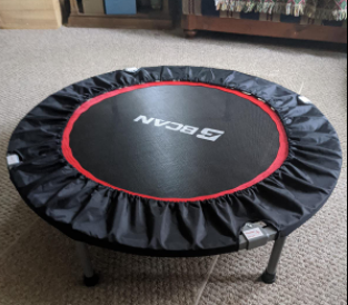 bcan 40 foldable mini trampoline