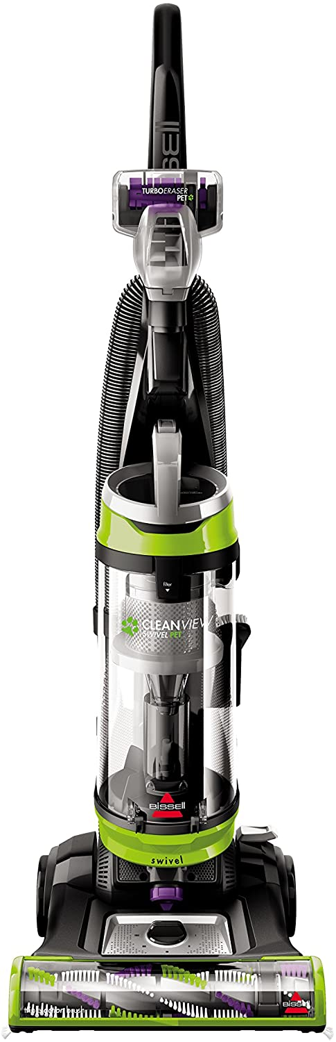 Bissell Cleanview Swivel Pet Upright Bagless Vacuum Cleaner, Green, 2252?