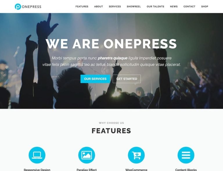 onepress-wordpress-theme