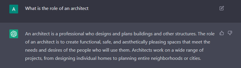 AI & architecture, where to?   Interviewing the machina