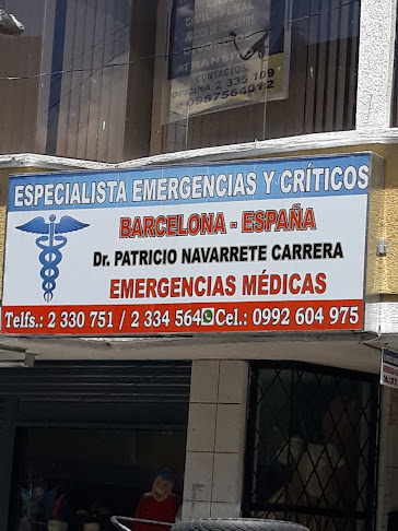 Opiniones de Dr. Patricio Navarrete Carrera en Quito - Médico