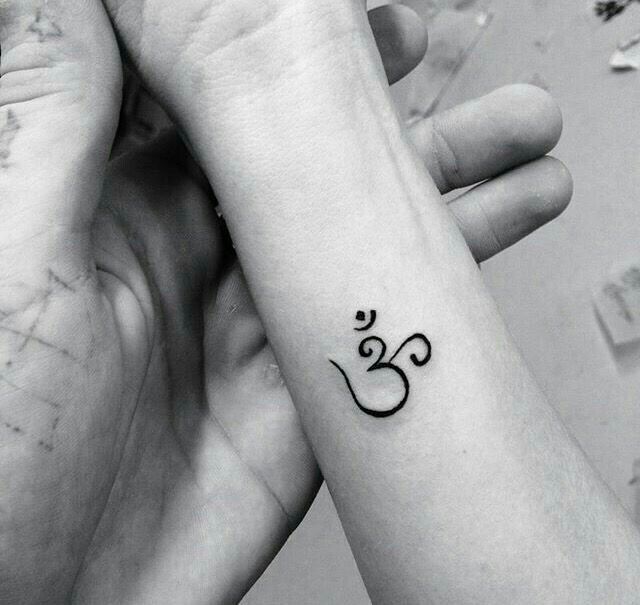ลายสักโอม เล็กๆ3