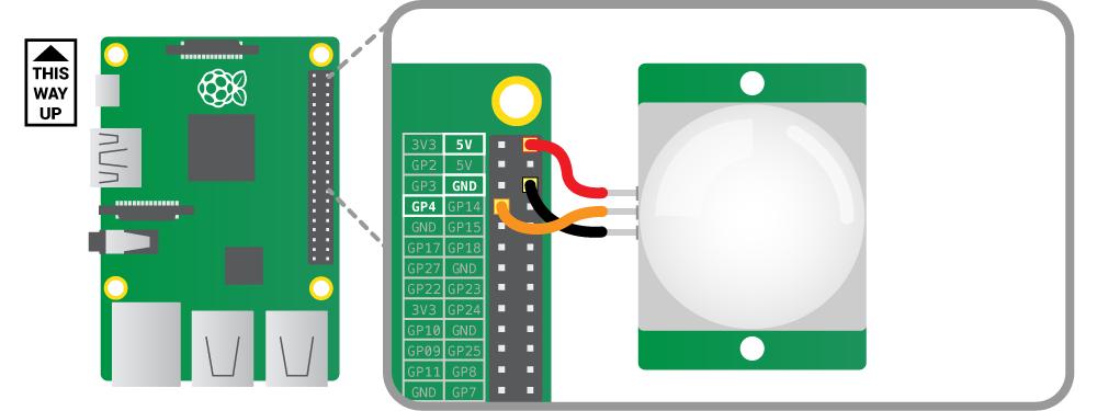 Image result for pir motion sensor raspberry pi