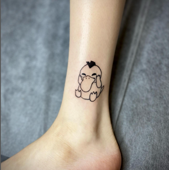 Small Duck Tattoo