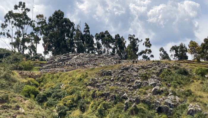 The Qenqo Incan ruins