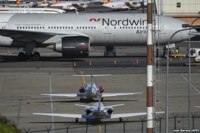 "Боинг" российской авиакомпании Nordwind, прилетевший в Венесуэлу с таинственной миссией 28 января 2019 года