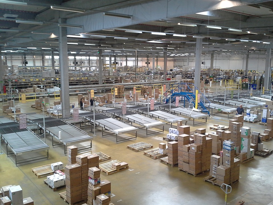 Factory, Warehouse, Boxes ...