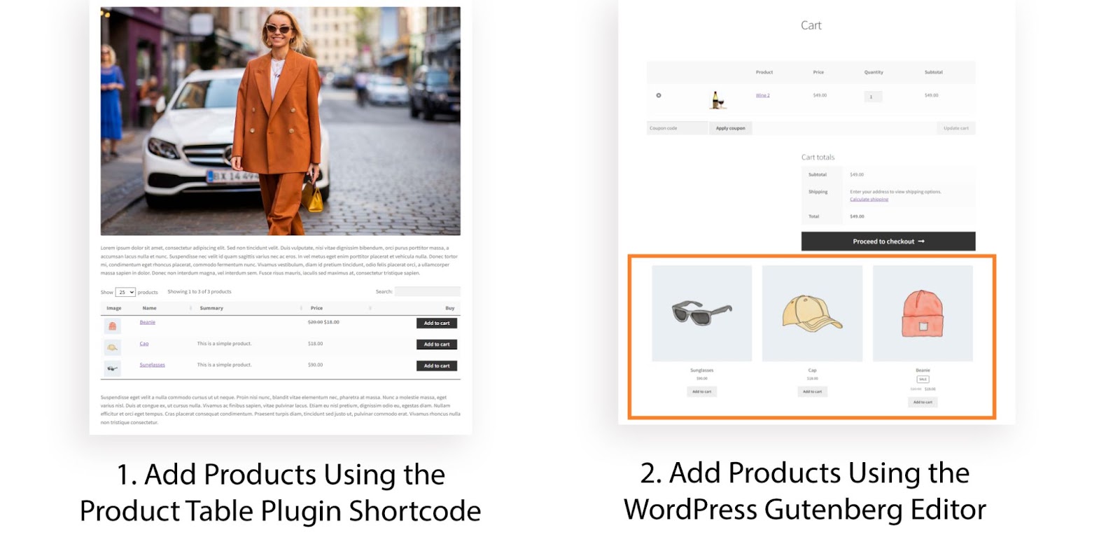 How to Add WooCommerce Products to Any WordPress Page or Post - Woosuite