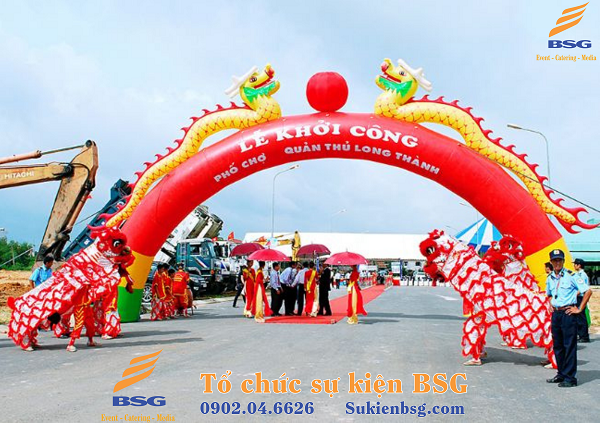 Thiết kế thi công cổng chào sự kiện