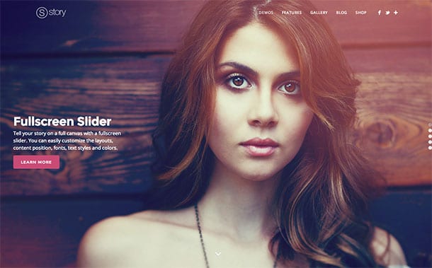 Historia-WordPress-Tema