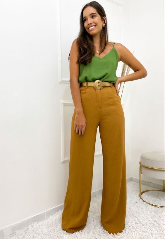 Que tipo de blusa combina com calça pantalona? - Dicas e tendências de  calça jeans para mulheres | Blog Santé Denim